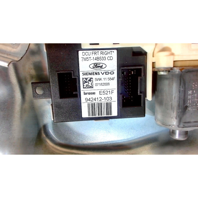 Mécanisme de vitre avant droit Ford Focus 2 Wagon (2004 - 2012) Combi 1.6 TDCi 16V 110 (G8DB(Euro 3))