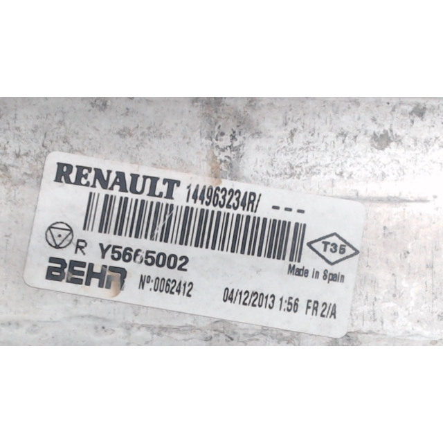 Radiateur d'échangeur thermique Renault Kangoo Express (FW) (2010 - présent) Van 1.5 dCi 75 (K9K-808(K9K-E8))