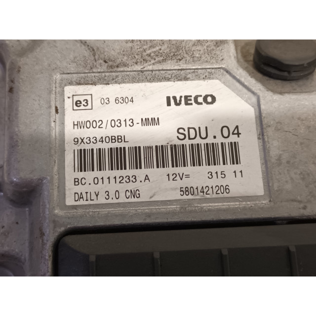Ordinateur de gestion du moteur Iveco New Daily IV (2007 - 2011) Chassis-Cabine 35C14G, C14GD, C14GV/P, S14G, S14G/P, S14GD (F1CE0441A)