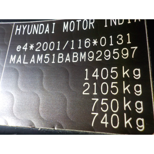 Feu arrière gauche extérieur Hyundai i10 (F5) (2011 - 2013) Hatchback 1.1i 12V (G4HG5)