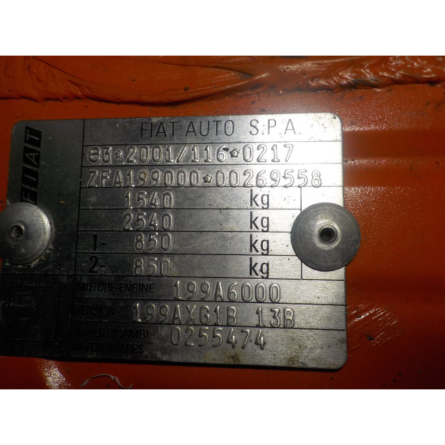 Pompe de climatisation Fiat Grande Punto (199) (2005 - 2011) Hatchback 1.4 16V (199.A.6000)