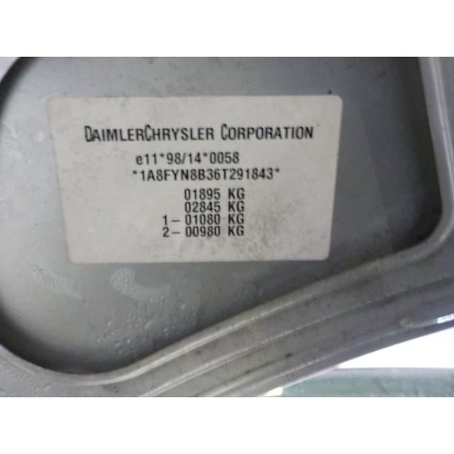 Mécanisme de vitre avant droit Chrysler PT Cruiser (2005 - 2010) Hatchback 2.4 16V (S)