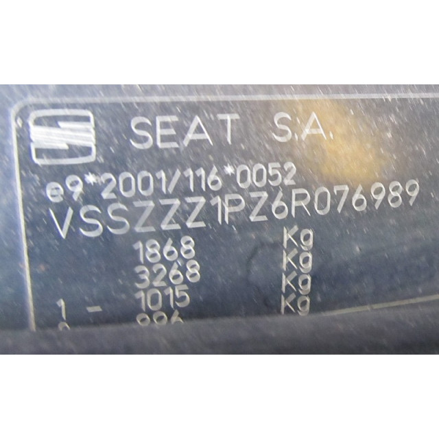 Mécanisme de vitre avant droit Seat Leon (1P1) (2005 - 2010) Hatchback 5-drs 1.9 TDI 105 (BXE)