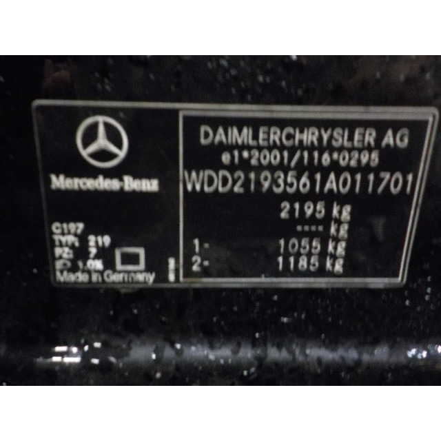 Radiateur de climatisation Mercedes-Benz CLS (C219) (2004 - 2010) Sedan 350 3.5 V6 18V (M272.964)