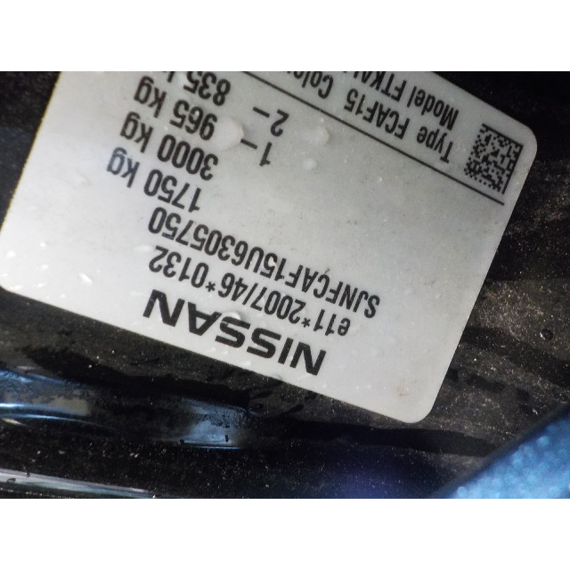 Anneau de contact Nissan/Datsun Juke (F15) (2010 - présent) SUV 1.5 dCi (K9K-410)