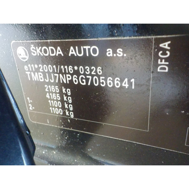 Horloge Skoda Superb Combi (3V5) (2015 - présent) Combi 2.0 TDI (DFCA)