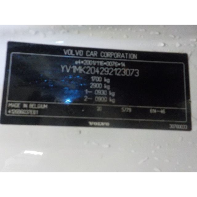 Boîte de vitesses manuel Volvo C30 (EK/MK) (2006 - présent) 1.6 16V (B4164S3)