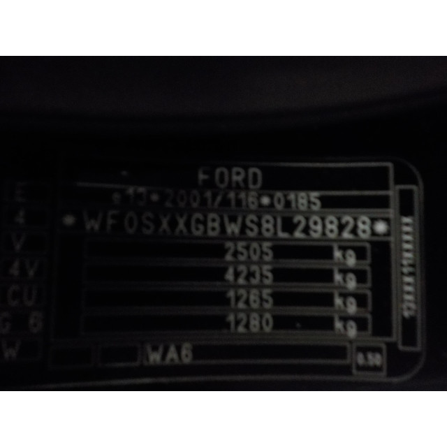 Mécanismes de verrouillage de porte de coffre/hayon électrique Ford S-Max (GBW) (2006 - 2014) MPV 2.0 TDCi 16V 136 (UKWA(Euro 5))