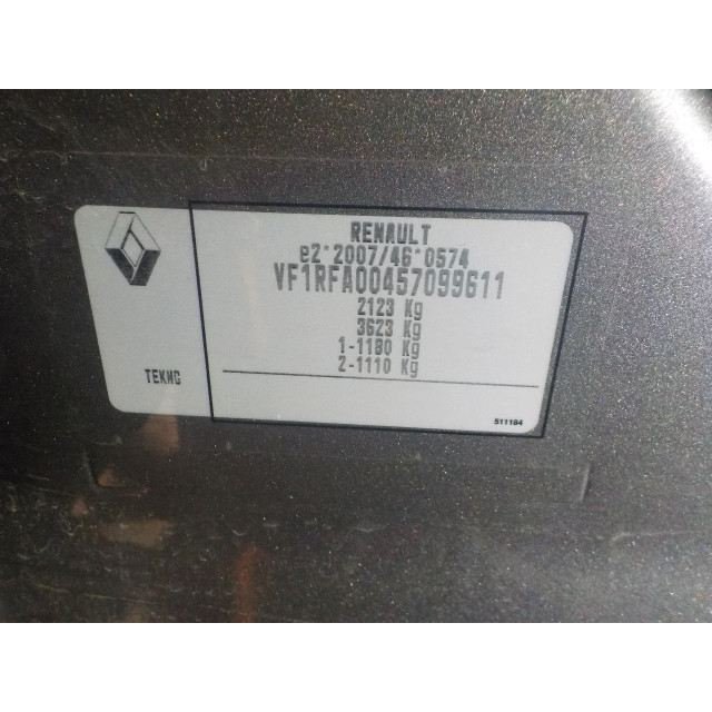 Lève-vitres électrique arrière droit Renault Scénic IV (RFAJ) (2016 - présent) MPV 1.6 Energy dCi 130 (R9M-409(R9M-E4))