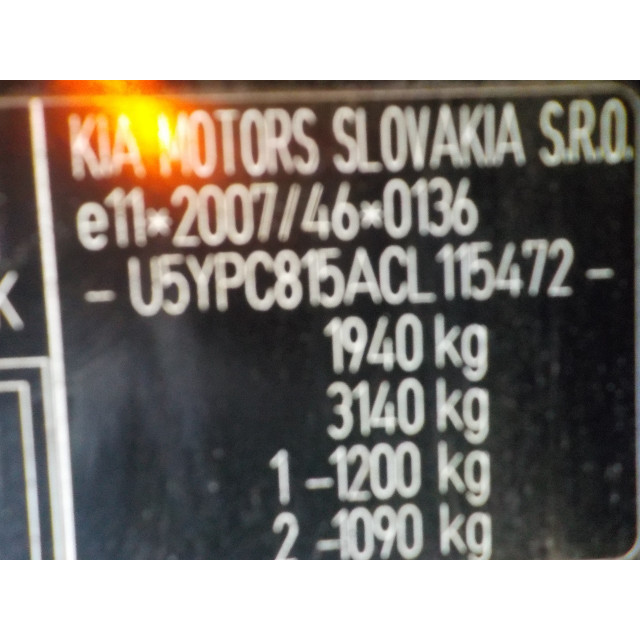 Radiateur d'échangeur thermique Kia Sportage (SL) (2010 - 2016) Terreinwagen 1.7 CRDi 16V 4x2 (D4FD)
