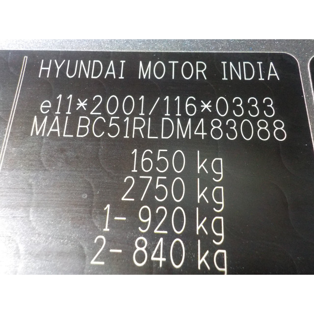 Verrouillage central électrique de porte à mécanisme de verrouillage avant droit Hyundai i20 (2008 - 2015) Hatchback 1.4 CRDi 16V (D4FC)