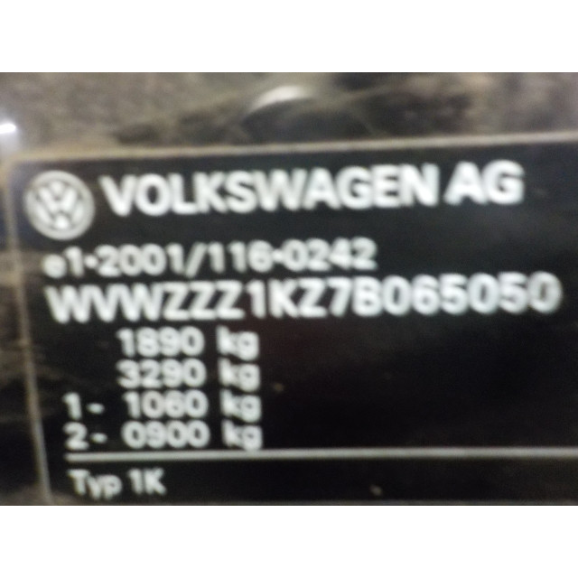 Pompe de climatisation Volkswagen Golf V (1K1) (2005 - 2008) Hatchback 1.9 TDI (BLS)