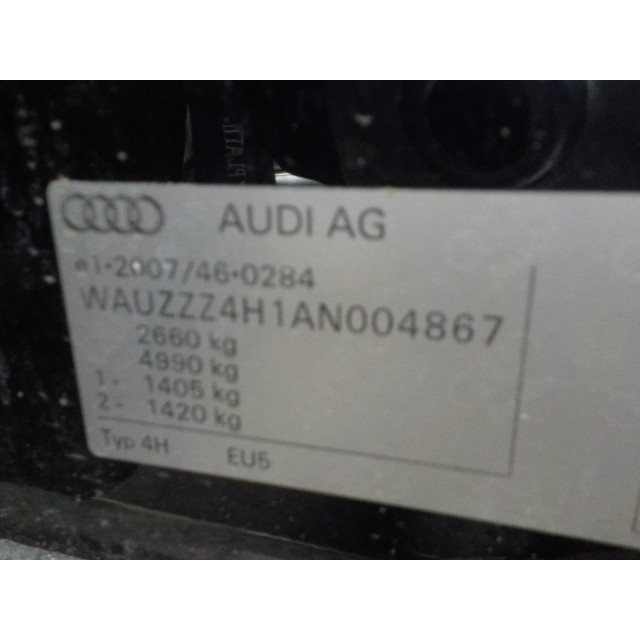 Sound and Vision Audi A8 (D4) (2009 - 2014) Sedan 4.2 TDI V8 32V Quattro (CDSB)