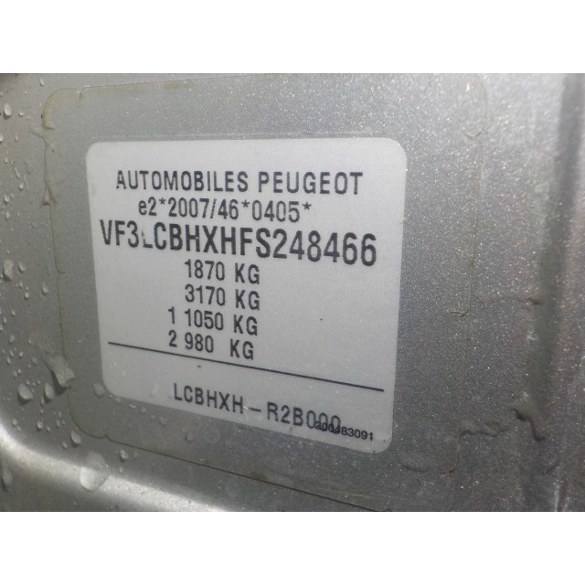 Radiateur d'échangeur thermique Peugeot 308 SW (L4/L9/LC/LJ/LR) (2014 - 2021) Combi 5-drs 1.6 HDi 115 (DV6FC(BHX))