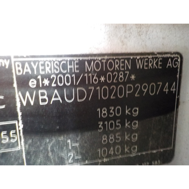 Boîte de vitesses manuel BMW 1 serie (E87/87N) (2007 - 2011) Hatchback 5-drs 118d 16V (N47-D20C)