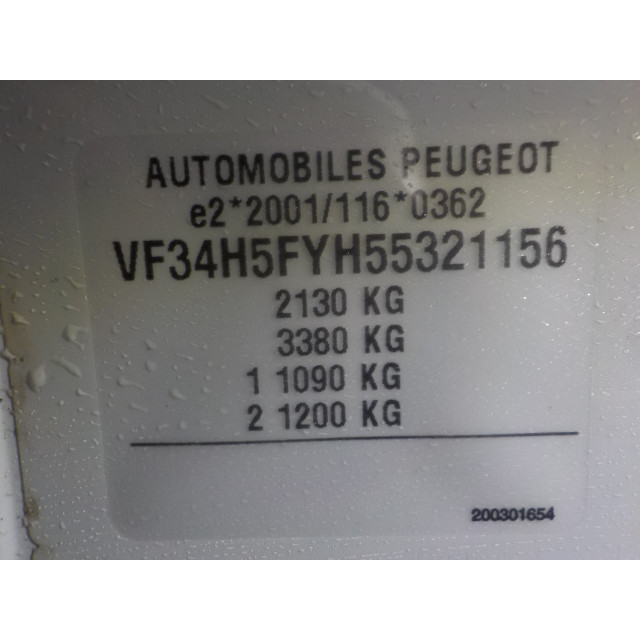 Aile avant droite Peugeot 308 SW (4E/H) (2008 - 2014) Combi 5-drs 1.6 16V THP 175 (EP6DTS(5FY))