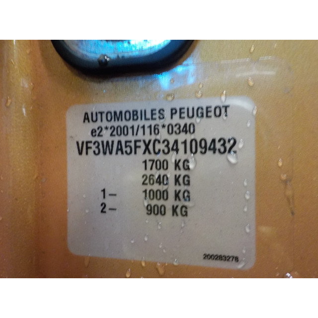 Lève-vitres électrique avant gouche Peugeot 207/207+ (WA/WC/WM) (2006 - 2013) Hatchback 1.6 16V GT THP (EP6DT(5FX))