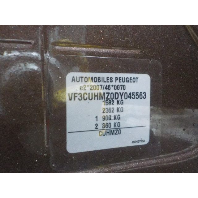 Pompe de climatisation Peugeot 2008 (CU) (2013 - 2018) MPV 1.2 Vti 12V PureTech 82 (EB2F(HMZ))