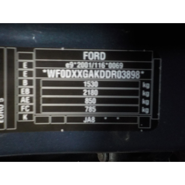 Commutateur d'éclairage Ford Fiesta 6 (JA8) (2012 - 2017) Hatchback 1.0 SCI 12V 80 (P4JD)