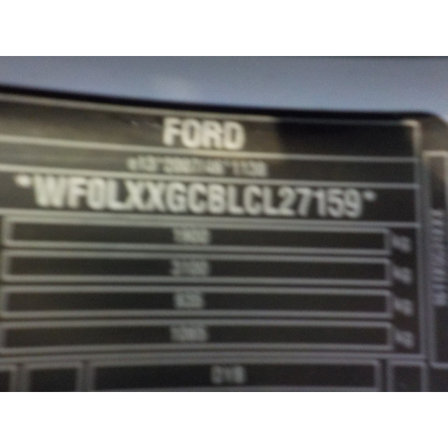 Boîte à fusibles Ford Focus 3 Wagon (2012 - 2018) Combi 1.0 Ti-VCT EcoBoost 12V 125 (M1DA(Euro 5))
