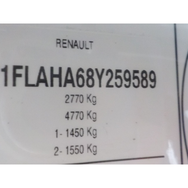 Rétroviseur extérieur droit à commande électrique Renault Trafic New (FL) (2006 - présent) Van 2.0 dCi 16V 115 (M9R-780)