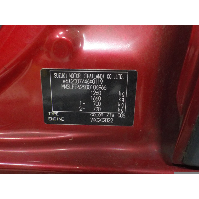 Commutateur de lave-glace de pare-brise Suzuki Celerio (LF) (2016 - présent) Hatchback 1.0 12V Dualjet (K10C)