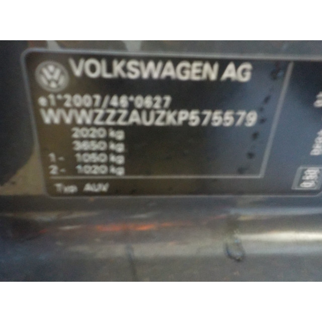 Amortisseur arrière gauche Volkswagen Golf VII Variant (AUVV) (2013 - 2020) Combi 2.0 TDI 16V (DFGA)