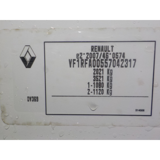 Radiateur de climatisation Renault Scénic IV (RFAJ) (2016 - 2017) MPV 1.2 TCE 130 16V (H5F-408(H5F-F4))