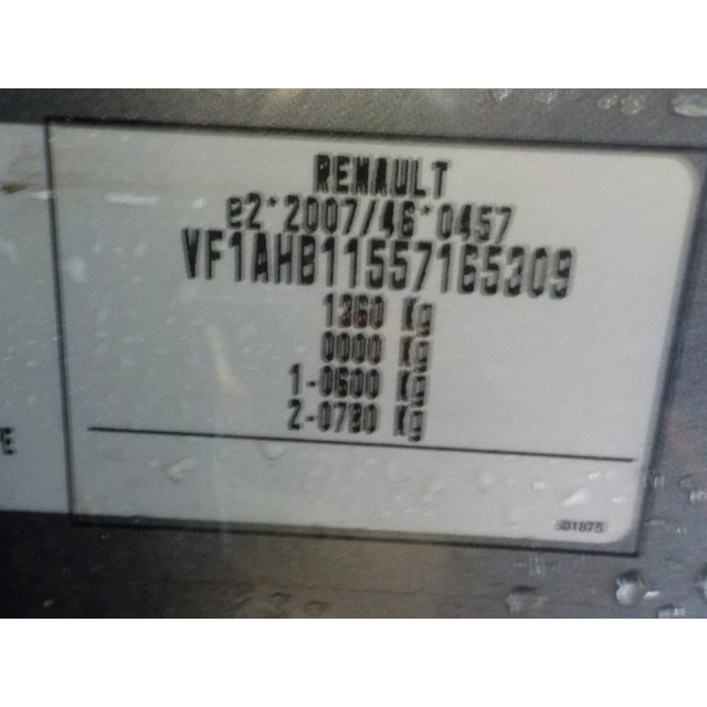 Fonctionnement du régulateur de vitesse Renault Twingo III (AH) (2014 - présent) Hatchback 5-drs 1.0 SCe 70 12V (H4D-400(H4D-A4))