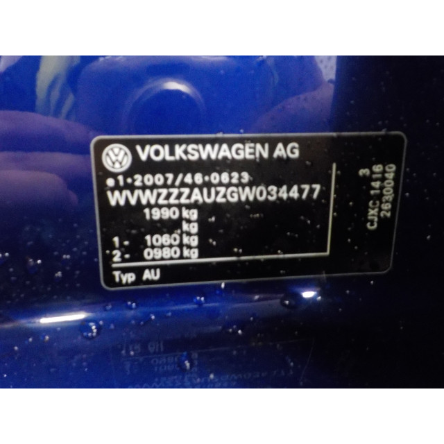 Verrou central électrique de porte à mécanisme de verrouillage arrière gauche Volkswagen Golf VII (AUA) (2013 - 2020) Hatchback 2.0 R-line 4Motion 16V (CJXC)