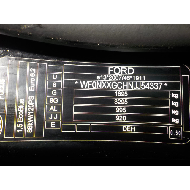 Amortisseur arrière gauche -- Focus 4 (2018 - présent) Hatchback 1.5 EcoBlue 120 (ZTDA)