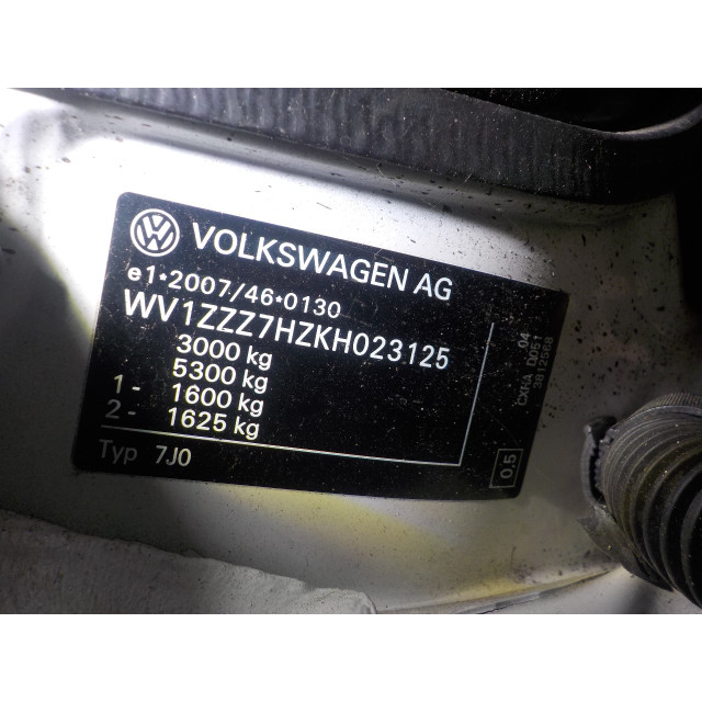 Verrouillage central électrique de porte à mécanisme de verrouillage avant gauche Volkswagen Transporter T6 (2015 - présent) Van 2.0 TDI 150 (CXHA(Euro 6))
