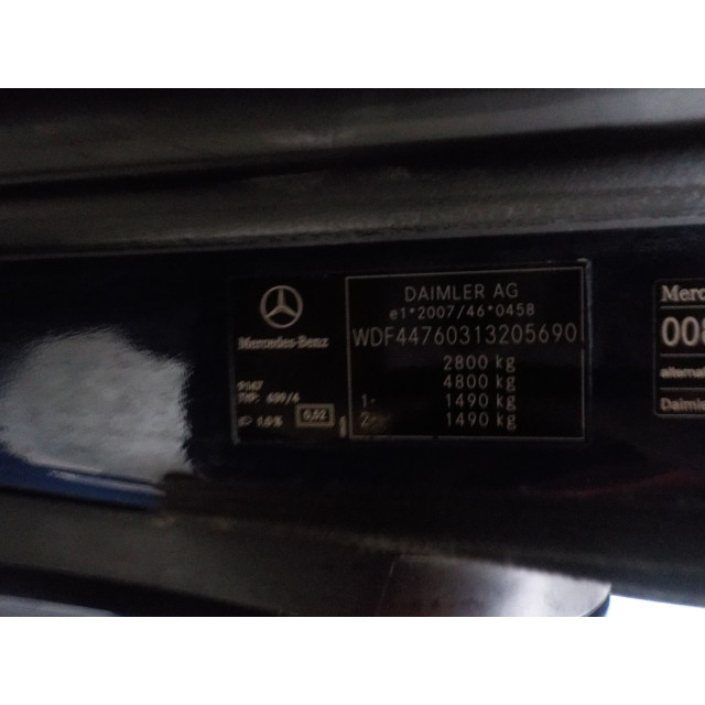 Essuie-glaces avant droit Mercedes-Benz Vito (447.6) (2014 - présent) Van 1.6 111 CDI 16V (OM622.951(R9M-503))