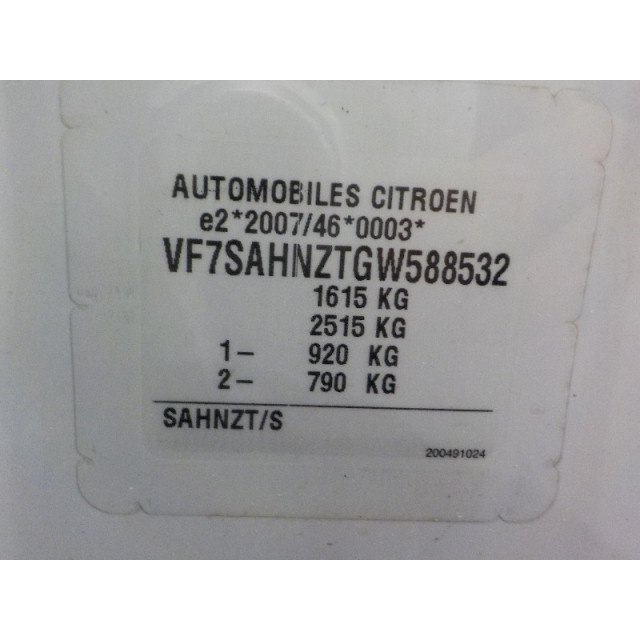 Fonctionnement du régulateur de vitesse Citroën DS3 (SA) (2014 - 2015) Hatchback 1.2 12V PureTech 110 S&S (EB2DT(HNZ))