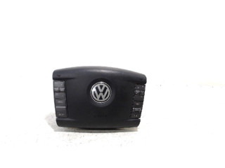 Airbag de volant Volkswagen Phaeton (3D) (2007 - 2008) Sedan 3.0 V6 TDI 24V 4Motion (CARA)